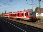 DB Regio NRW/32161/628-675-als-re-17-nach 628 675 als RE 17 nach Hagen Hbf bei der Bereitstellung in Warburg (Westf.). 10.10.2008