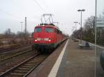 DB Regio NRW/32750/110-426-als-rb-59-soest 110 426 als RB 59 Soest - Dortmund Hbf bei der Einfahrt in Werl. 29.11.2008