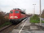 DB Regio NRW/32757/110-493-als-rb-50-muenster 110 493 als RB 50 Mnster (Westf.) Hbf - Dortmund Hbf in Lnen Hbf. 29.11.2008