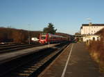 612 043 als RE 17 Hagen Hbf - Kassel-Wilhelmshhe in Neheim-Hsten. 03.12.2016