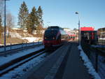 DB Regio NRW/648070/644-034-als-re-57-aus 644 034 als RE 57 aus Dortmund Hbf in Winterberg (Westf.). 16.02.2019
