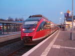 DB Regio NRW/648086/644-008-als-re-57-dortmund 644 008 als RE 57 Dortmund Hbf - Brilon Stadt in Frndenberg. 16.02.2019