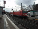 DB Regio NRW/650132/146-004-als-re-9-siegen 146 004 als RE 9 Siegen - Aachen in Au (Sieg). 09.03.2019