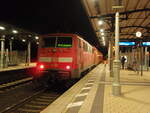 111 191 als RE 11 Essen Hbf - Kassel-Wilhelmshhe in Unna. 05.02.2022