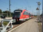 DB Regio Sudost/367810/642-189-als-rb-26-nach 642 189 als RB 26 nach Tangermnde in Stendal. 04.09.2014