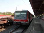 DB Regio Sudwest/134902/628-301-als-rb-92-nach 628 301 als RB 92 nach Kaisersesch in Andernach. 23.04.2011