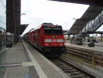 DB SudostBayernBahn/749620/245-012-als-rb-40-aus 245 012 als RB 40 aus Mnchen Hbf in Mhldorf (Oberbay). 21.09.2021