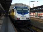146 531 der metronom Eisenbahngesellschaft als MEr nach Lneburg in Hamburg Hbf. 13.08.2009