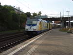metronom-eisenbahngesellschaft-me/624717/246-009-der-metronom-eisenbahngeselschaft-als 246 009 der metronom Eisenbahngeselschaft als RE 5 Cuxhaven - Hamburg Hbf in Hamburg-Harburg. 18.08.2018