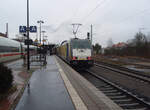 146 515 der metronom Eisenbahngesellschaft als RE 2 aus Gttingen in Uelzen. 13.01.2024