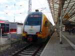 ET 445.113 der Ostdeutschen Eisenbahn als RE 2 nach Cottbus in Wismar.
