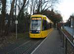 ruhrbahn-2/606790/8003-der-ruhrbahn-als-102-nach 8003 der Ruhrbahn als 102 nach Mlheim Oberdmpten in Mlheim Uhlenhorst. 24.02.2018
