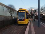 8003 der Ruhrbahn als 102 aus Mlheim Uhlenhorst in Mlheim Oberdmpten.