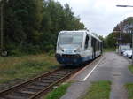 Ein RegioSprinter der Rurtalbahn als RB 34 aus Mnchengladbach Hbf in Dalheim.
