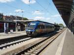 910 der SNCF als IRE nach Mulhouse in Freiburg (Breisg.) Hbf. 17.08.2013