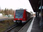 ET 423 423 933 als S 4 nach Langen (Hessen) in Kronberg (Taunus). 27.03.2010