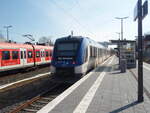 554 601 der Start Taunus als RB 15 Brandoberndorf - Bad Homburg in Friedrichsdorf (Taunus).