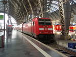146 254 als RE 30 nach Kassel Hbf in Frankfurt (Main) Hbf.