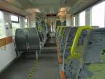 Der Innenraum eines ET 440 der agilis. 13.08.2011