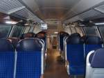 Inneneinrichtungen Der Innenraum eines Doppelstock Steuerwagens. 20.03.2010