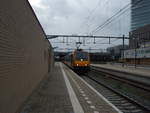 E 186 018 als IC aus Den Haag Centraal in Eindhoven. 02.10.2017