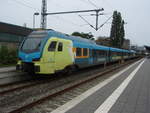 ET 415 der Westfalenbahn als RE 15 aus Mnster (Westf.) Hbf in Emden Hbf.