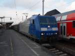 185 CL-009 als RE 13 Ersatzverkehr der eurobahn nach Mnchengladbach Hbf in Hamm (Westf.).