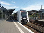 462 022 der National Express als RE 5 aus Koblenz Hbf in Wesel. 09.06.2019