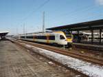 RE 13 (Maas-Wupper-Express) ET 6.02 der eurobahn als RE 13 nach M�nchengladbach Hbf in Hamm (Westf.). 06.03.2010