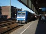RE 13 (Maas-Wupper-Express) 185-CL 008 der eurobahn als RE 13 Hamm (Westf.) - M�nchengladbach Hbf in D�sseldorf Hbf. 06.03.2010