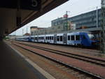 620 904 der Vlexx als RE 3 nach Frankfurt (Main) Hbf in Saarbrcken Hbf.