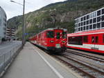 r-andermatt-zermatt-2/578538/53-der-matterhorn-gotthard-bahn-als-r-fiesch 53 der Matterhorn-Gotthard-Bahn als R Fiesch - Zermatt in Brig. 19.09.2017
