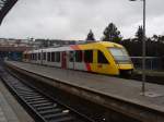 VT 648 ALSTOM Lint 41 VT 209.1 der Hessischen Landesbahn als HLB nach Frankfurt (Main) Hbf in K�nigstein (Taunus). 27.03.2020