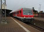 Ein Wittenberger Steuerwagen als RE 9 Kassel Hbf - Halle ...
