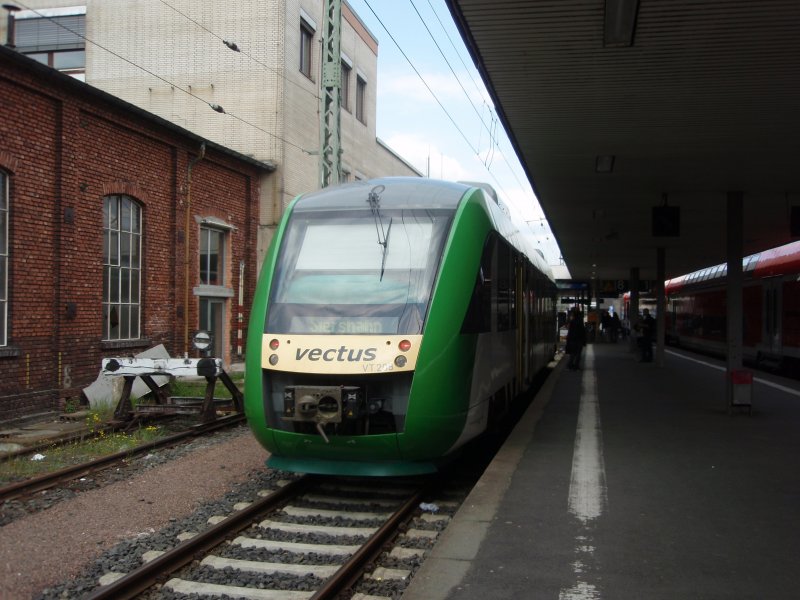 VT 209 der vectus als RB 29 aus Siershahn in Limburg (Lahn). 25.04.2009