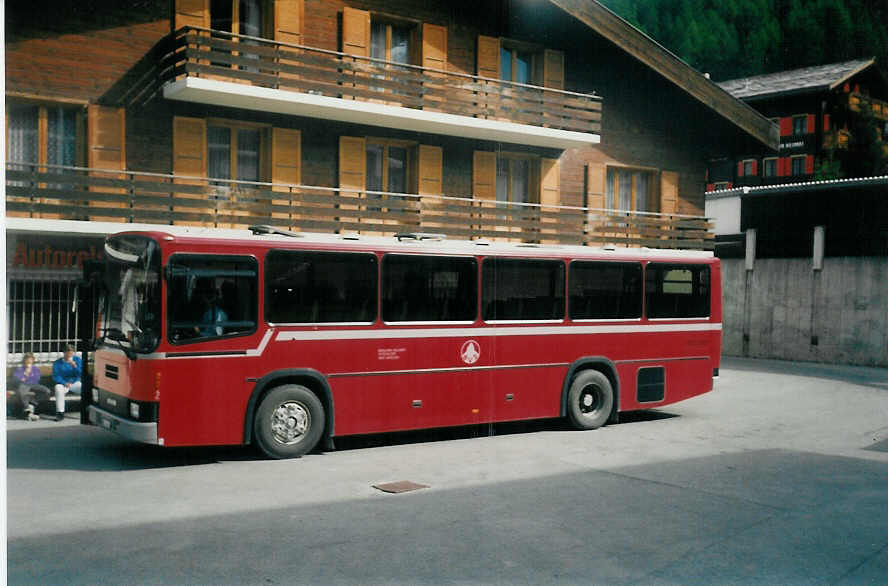 (013'128) - Williner, Grchen - Nr. 2/VS 64'233 - NAW/Lauber am 4. Oktober 1995 in Grchen, Post