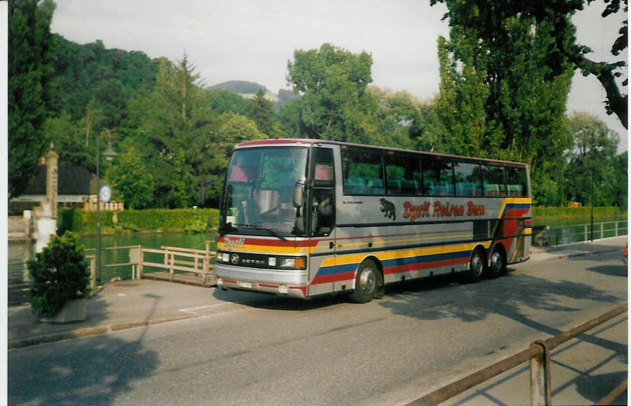 (014'216) - Dysli, Bern - Nr. 20/BE 74'908 - Setra am 28. Juni 1996 bei der Schifflndte Thun