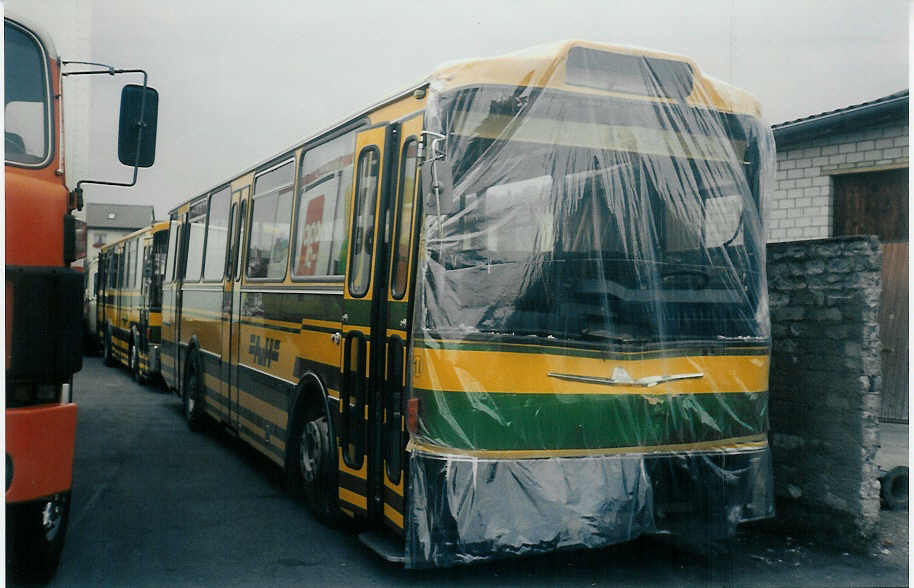 (014'924) - AvH Heimenschwand - Nr. 11 - Neoplan/Lauber am 4. September 1996 in Thun, Garage STI