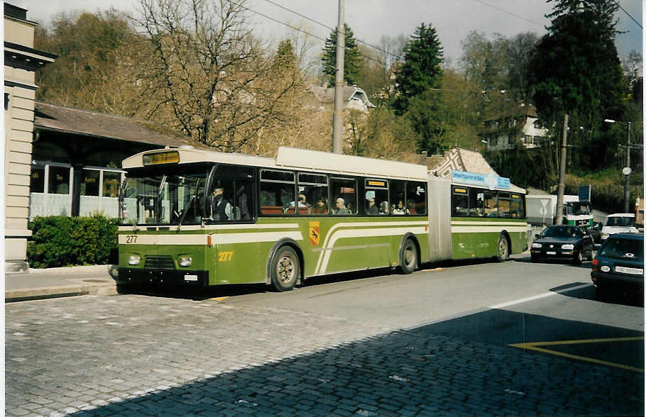 (016'606) - SVB Bern - Nr. 277/BE 339'277 - FBW/Hess-R&J am 24. Mrz 1997 in Bern, Brengraben