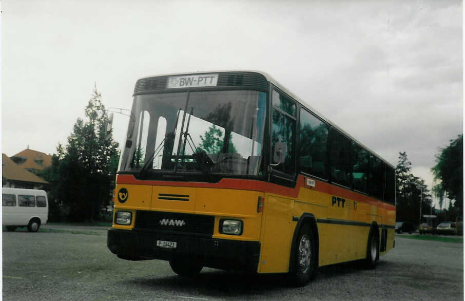 (017'228) - PTT-Regie - P 24'423 - NAW/Hess am 17. Juni 1997 in Thun, Lachenwiese