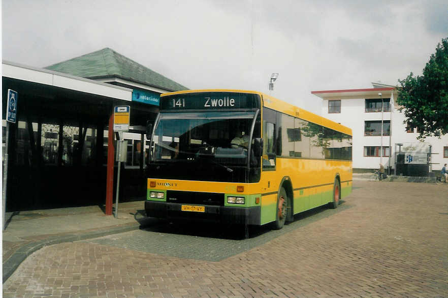 (018'115) - Midnet - Nr. 4275/VH-17-VY - DAF/Den Oudsten am 17. Juli 1997 in Emmeloord, Busstation