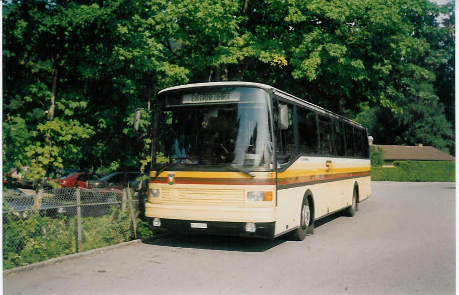 (018'707) - STI Thun - Nr. 45/BE 322'545 - Setra (ex AGS Sigriswil Nr. 3) am 23. August 1997 bei der Schifflndte Thun