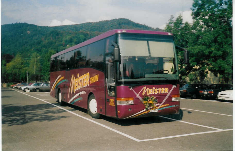 (018'709) - Meister, Thun - BE 78'669 - Van Hool am 23. August 1997 in Thun, Seestrasse