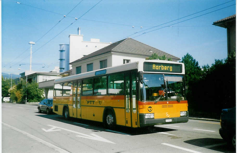 (019'807) - AVA Aarberg - Nr. 2/BE 85'802 - Mercedes/R&J am 4. Oktober 1997 in Biel