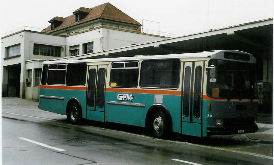 (023'902) - GFM Fribourg - Nr. 79/FR 479 - Volvo/Hess am 7. Juli 1998 in Fribourg, Garage