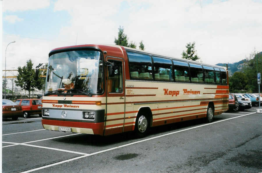 (025'924) - Aus Deutschland: Kopp, Albstadt - BL-CD 680 - Mercedes am 3. September 1998 in Thun, Seestrasse