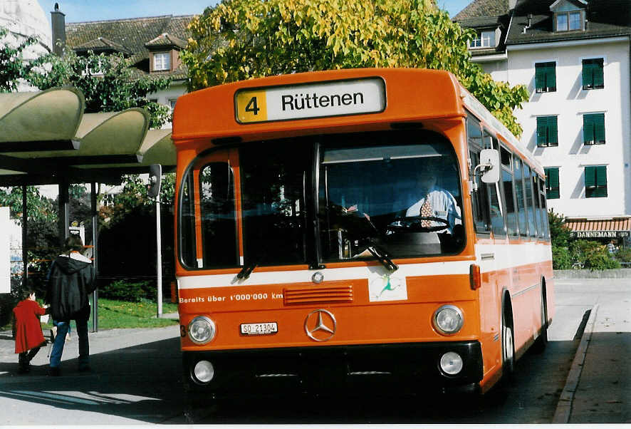 (026'731) - BSU Solothurn - Nr. 43/SO 21'304 - Mercedes/Hess am 5. Oktober 1998 in Solothurn, Amthausplatz