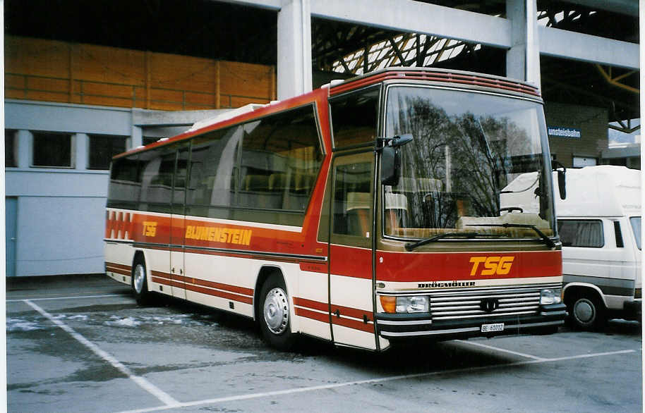 (028'219) - TSG Blumenstein - Nr. 9/BE 61'012 - Drgmller am 2. Dezember 1998 in Thun, Grabengut