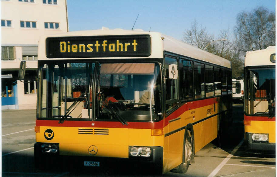 (028'427) - PTT-Regie - P 25'366 - Mercedes/R&J am 29. Dezember 1998 in Bern, Automobilwerksttte