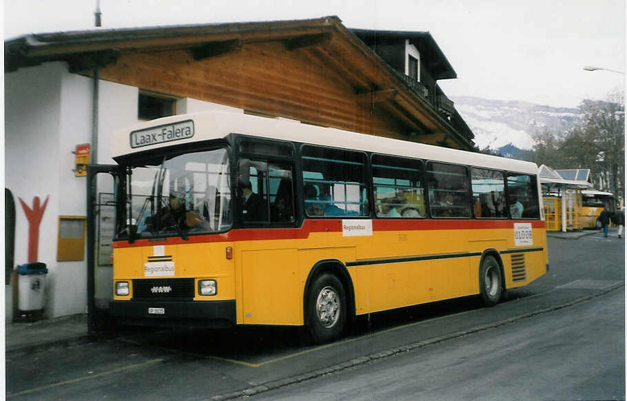 (028'627) - Stuppan, Flims - GR 26'235 - NAW/Hess (ex Thni, Flims) am 1. Januar 1999 in Laax, Post